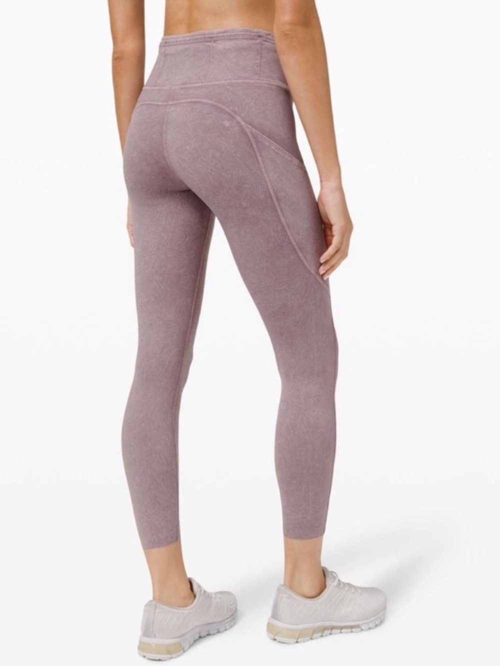 Lululemon Fast and Free Tight I| 25" Ice Dye *Non-Reflective - Size 10